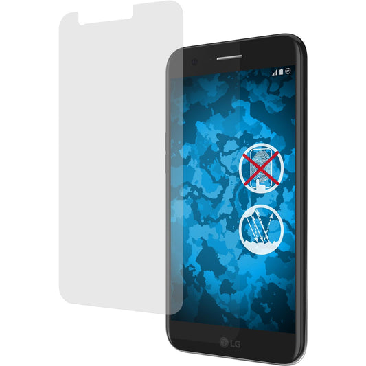 8 x LG K10 2017 Displayschutzfolie matt