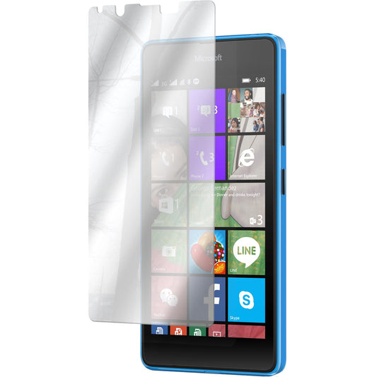 8 x Microsoft Lumia 540 Dual Displayschutzfolie verspiegelt