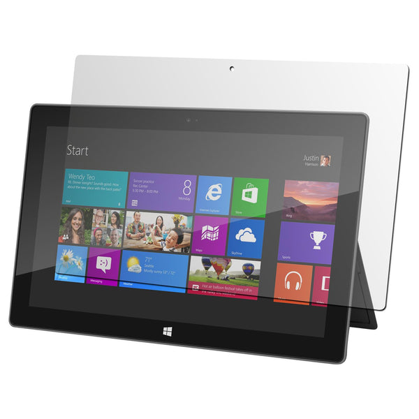 8 x Microsoft Surface Pro (2013) Displayschutzfolie klar