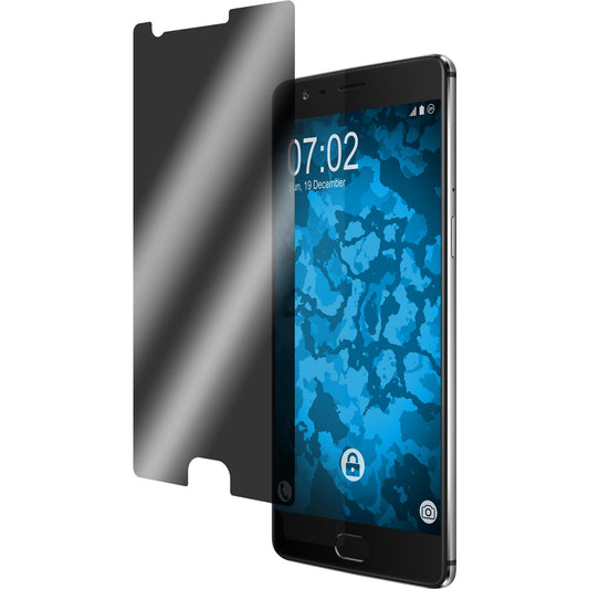 8 x  OnePlus 3 Displayschutzfolie Privacy