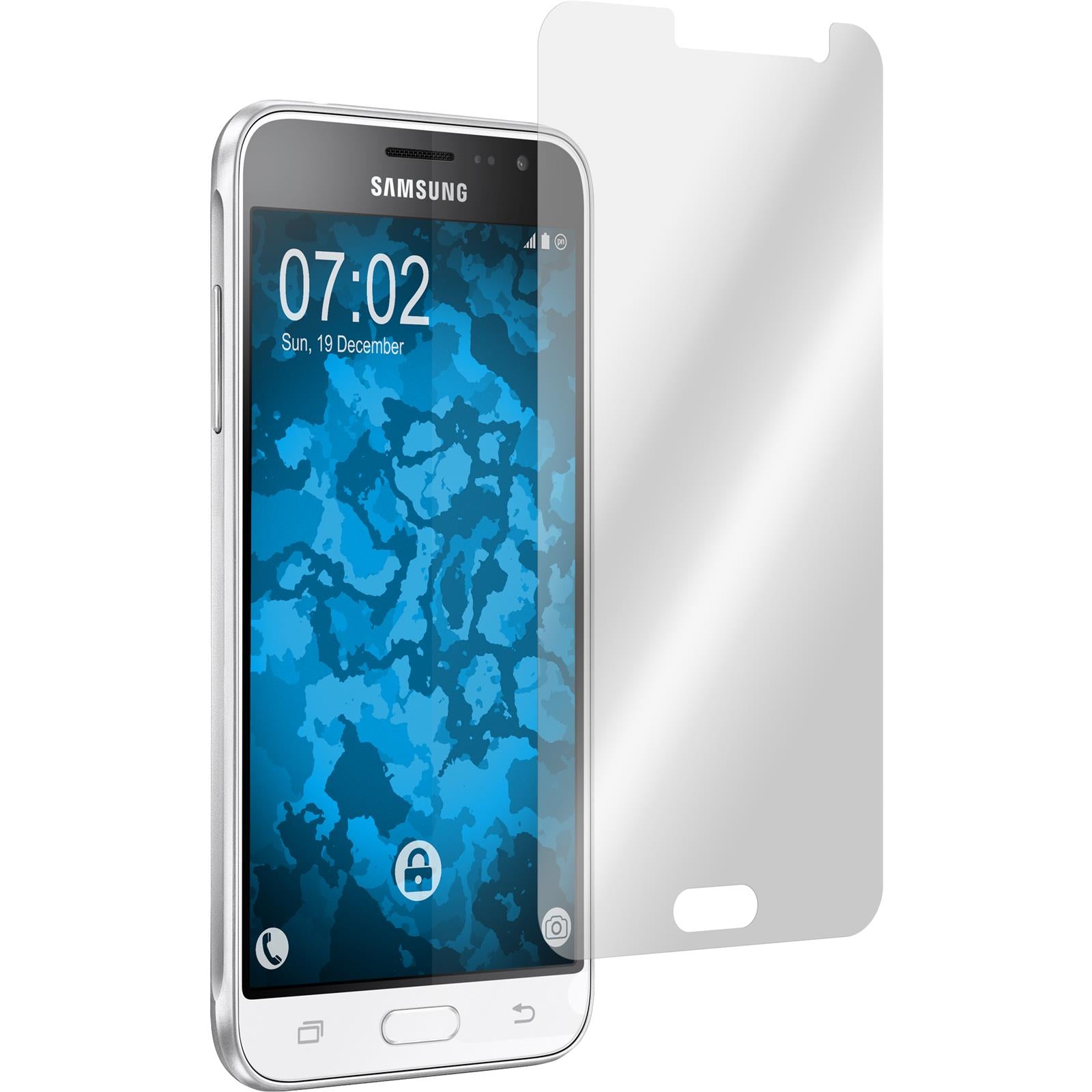 8 x Samsung Galaxy J3 (2016) Displayschutzfolie klar