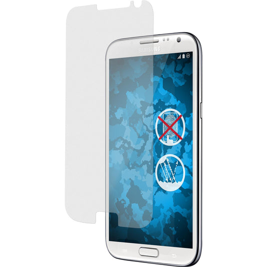 8 x Samsung Galaxy Note 2 Displayschutzfolie matt