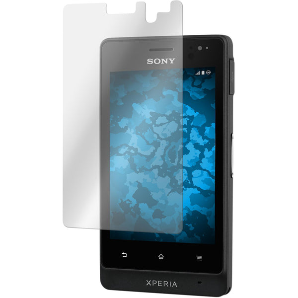 8 x Sony Xperia go Displayschutzfolie matt