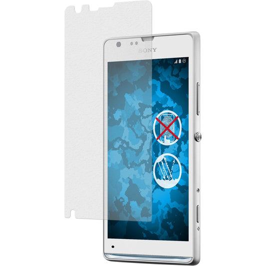 8 x Sony Xperia SP Displayschutzfolie matt