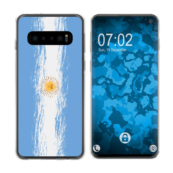 Galaxy S10 Silikon-Hülle WM Argentinien M1 Case