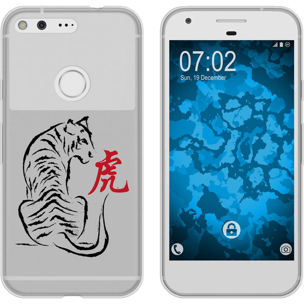 Pixel XL Silikon-Hülle Tierkreis Chinesisch M3 Case