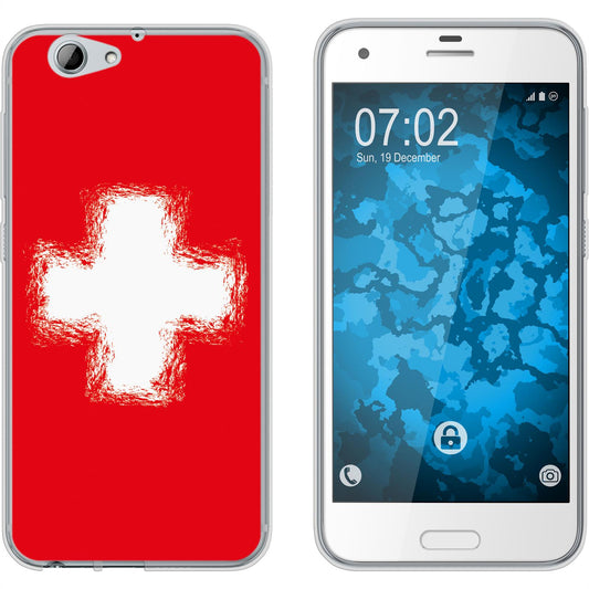 One A9s Silikon-Hülle WM Schweiz M10 Case