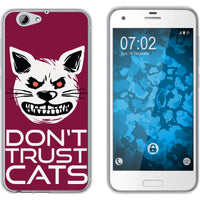 One A9s Silikon-Hülle Crazy Animals Katze M1 Case