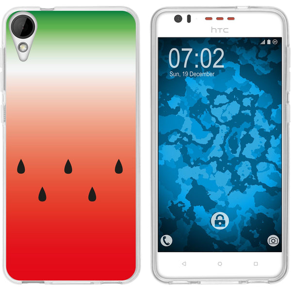Desire 825 Silikon-Hülle Sommer Melone M5 Case
