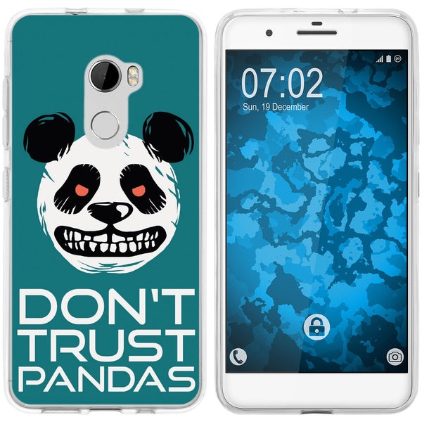 One X10 Silikon-Hülle Crazy Animals Panda M2 Case