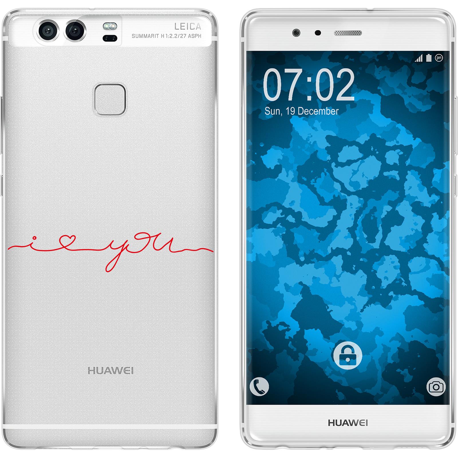 P9 Silikon-Hülle in Love M2 Case