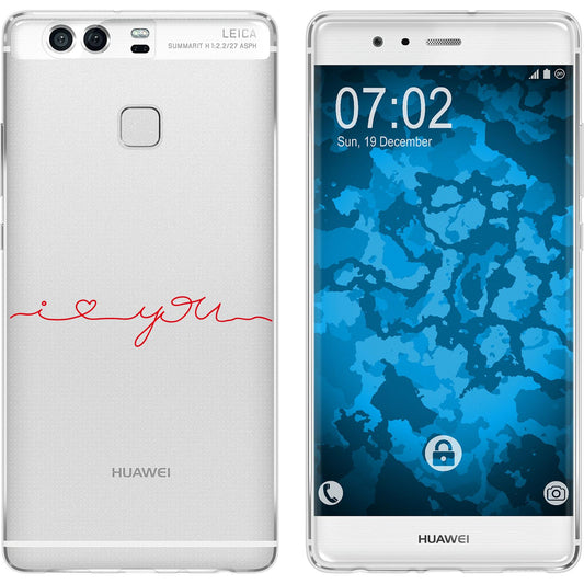 P9 Silikon-Hülle in Love M2 Case