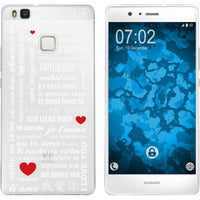 P9 Lite Silikon-Hülle in Love M5 Case