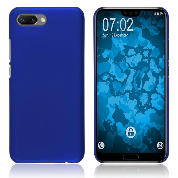 Hardcase für Huawei Honor 10 gummiert blau