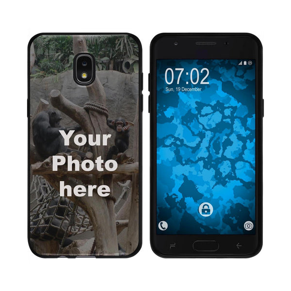 Galaxy J3 (2018) Personalisierte Handyhülle  schwarz zum se