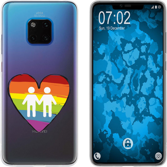 Mate 20 Pro Silikon-Hülle pride Männer M3 Case