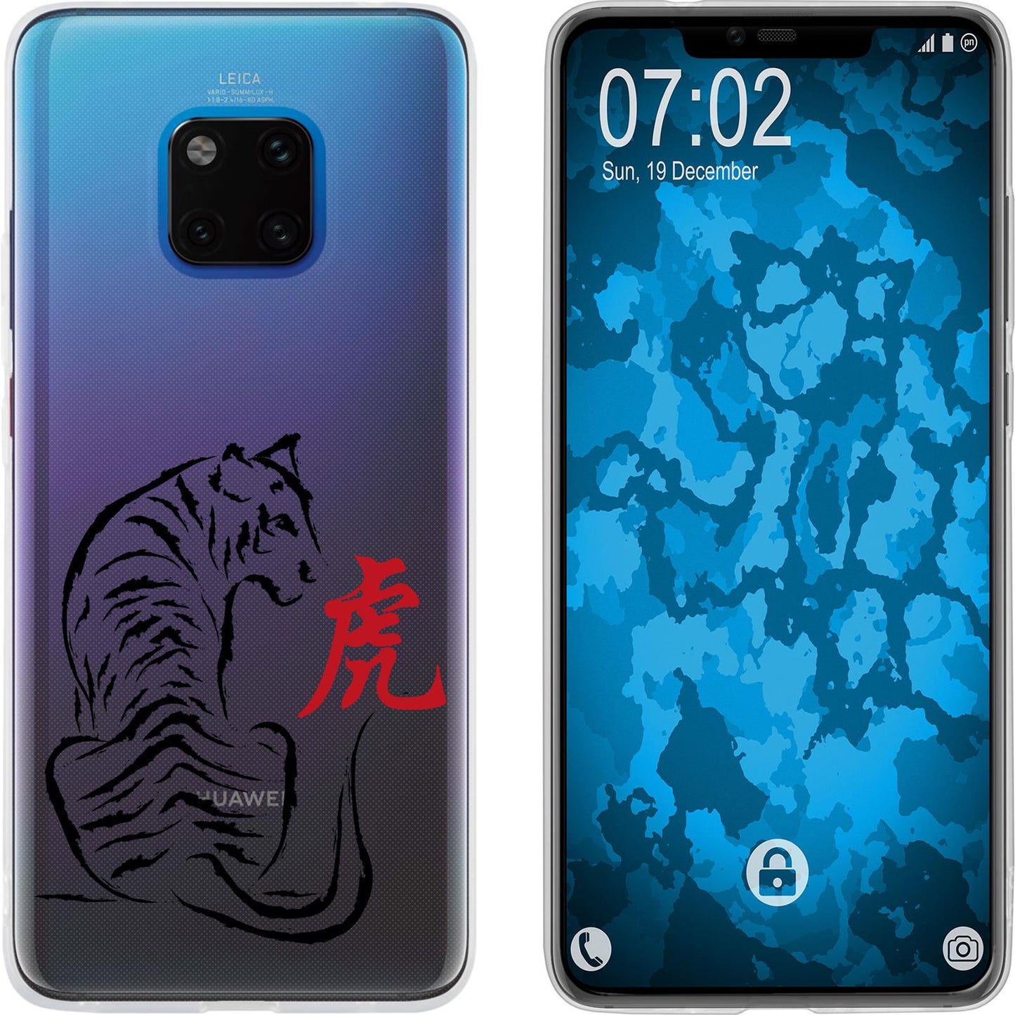 Mate 20 Pro Silikon-Hülle Tierkreis Chinesisch M3 Case