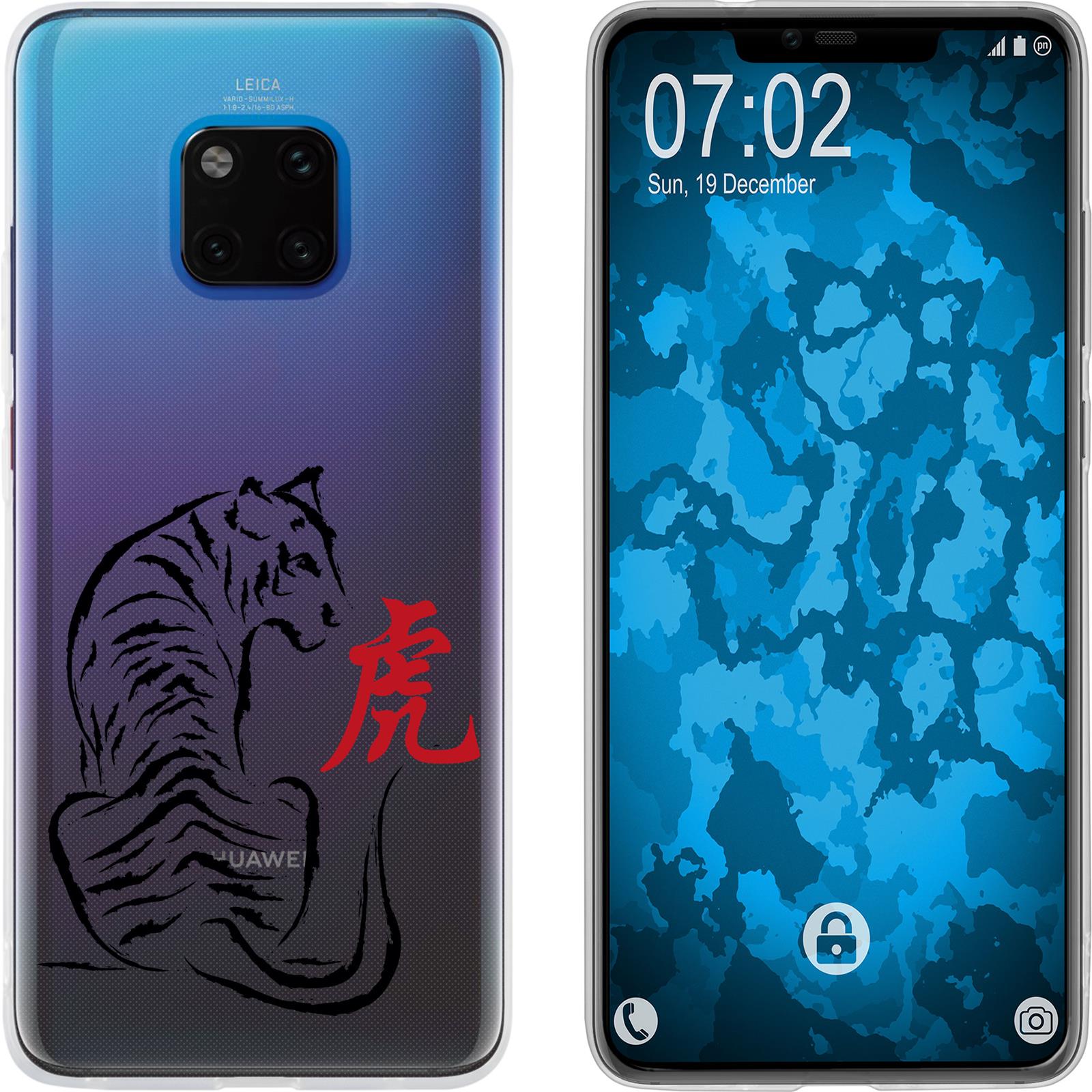 Mate 20 Pro Silikon-Hülle Tierkreis Chinesisch M3 Case