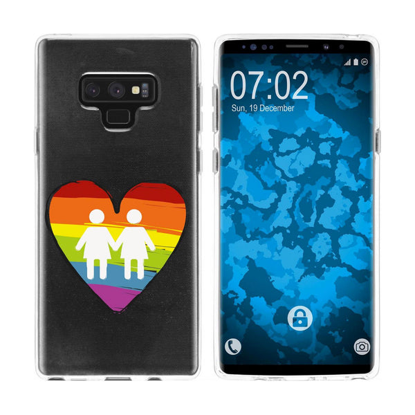 Galaxy Note 9 Silikon-Hülle pride Frauen M4 Case