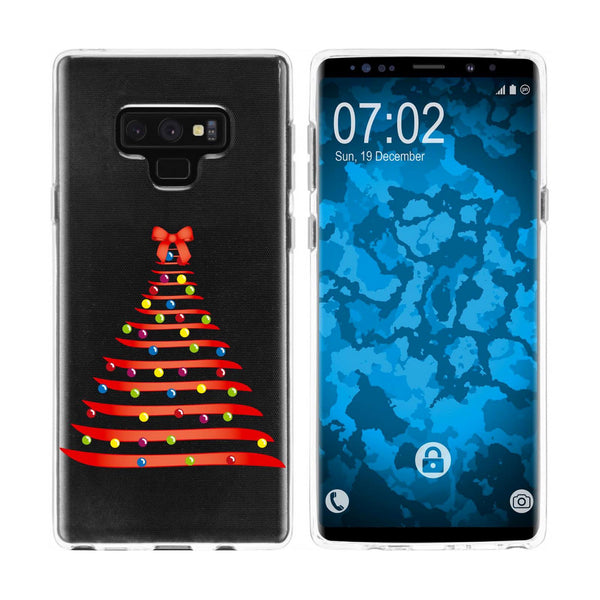 Galaxy Note 9 Silikon-Hülle X Mas Weihnachten Weihnachtsbaum