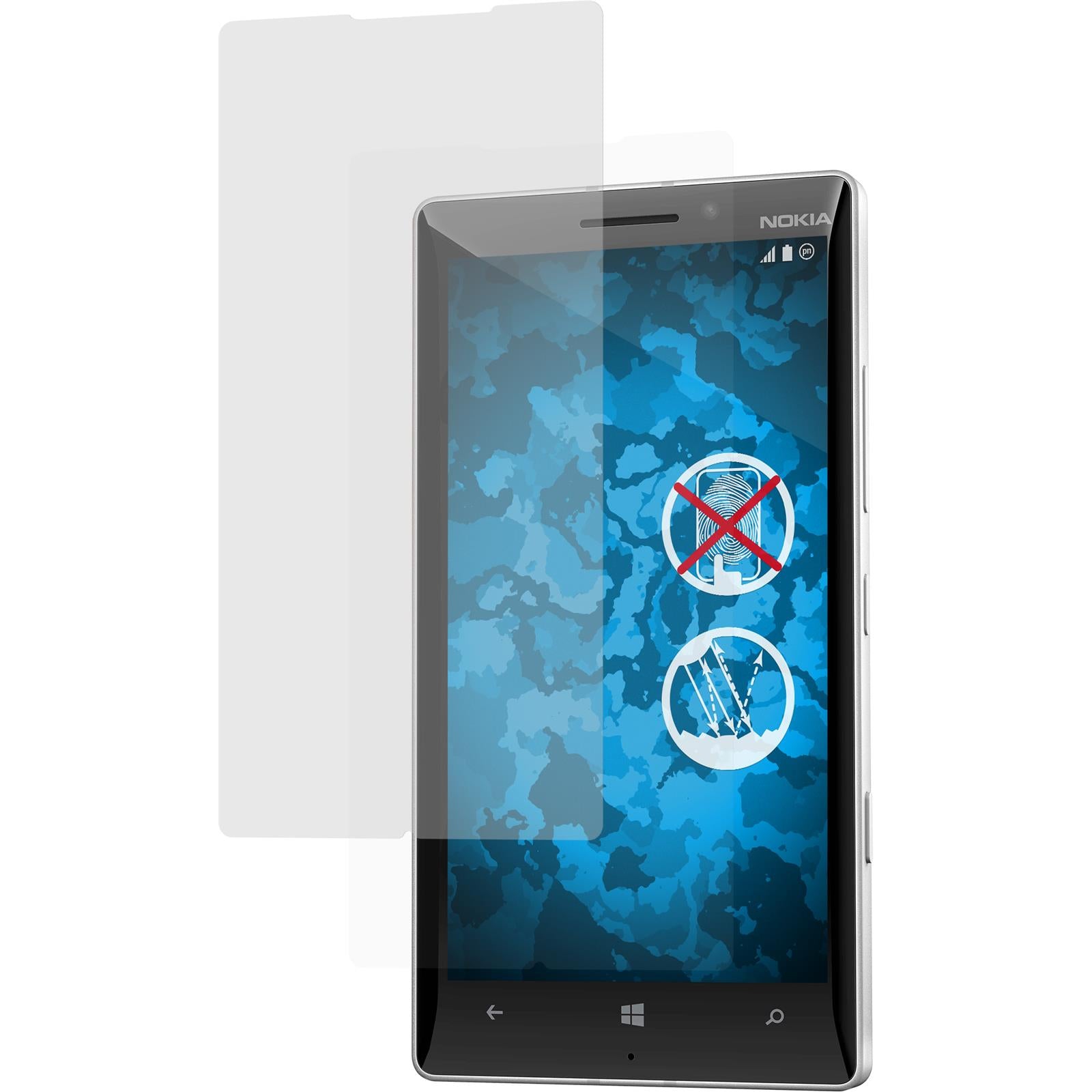 4 x  Nokia Lumia 930 Displayschutzfolie matt