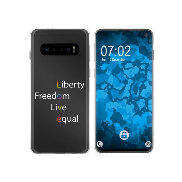 Galaxy S10 Silikon-Hülle pride M2 Case