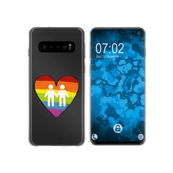 Galaxy S10 Silikon-Hülle pride Männer M3 Case