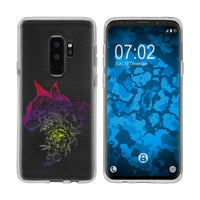 Galaxy S9 Silikon-Hülle Floral Fuchs M2-5 Case