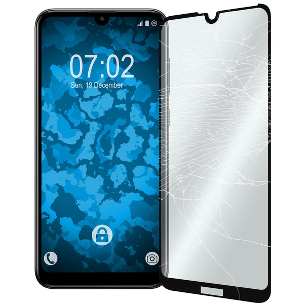 2 x Huawei Y7 Pro 2019 (Enjoy 9) Glas-Displayschutzfolie kla