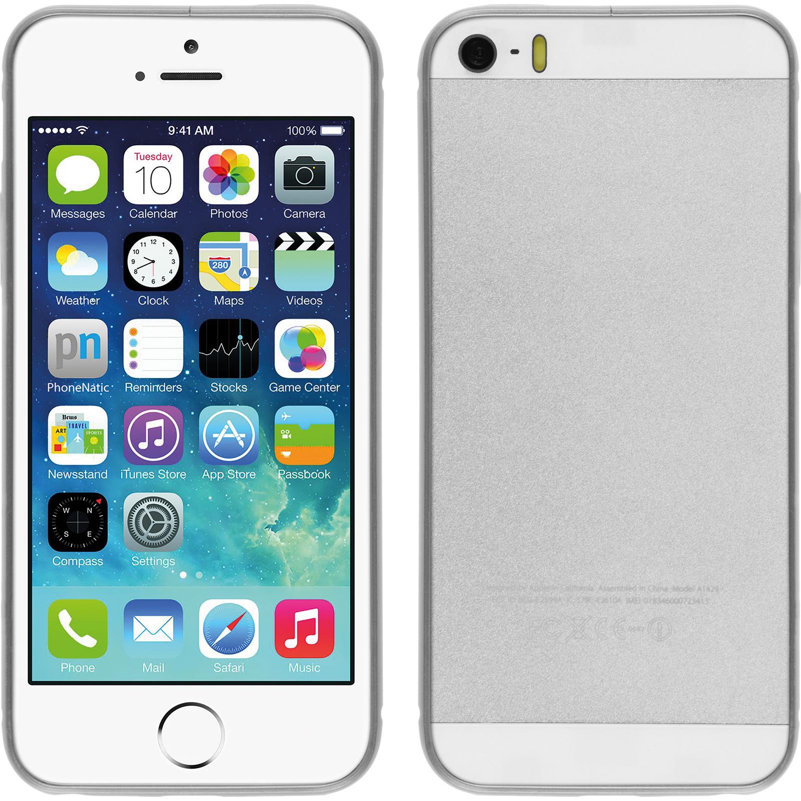 Alu Frame für Apple iPhone 5 / 5s / SE  silber