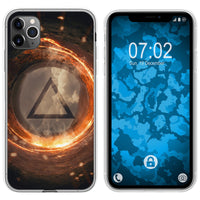 iPhone 11 Pro Silikon-Hülle Element Feuer M3 Case