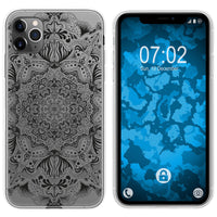 iPhone 11 Pro Max Silikon-Hülle Mandala M1 Case
