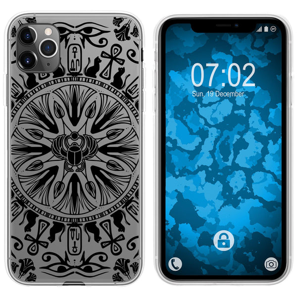 iPhone 11 Pro Max Silikon-Hülle Mandala M3 Case
