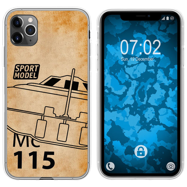 iPhone 11 Pro Max Silikon-Hülle Space U.F.O. M1 Case