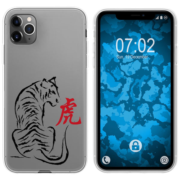 iPhone 11 Pro Max Silikon-Hülle Tierkreis Chinesisch M3 Case