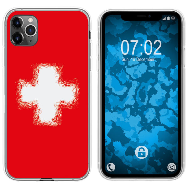 iPhone 11 Pro Max Silikon-Hülle WM Schweiz M10 Case