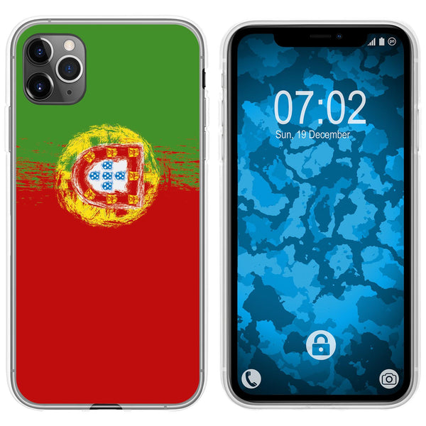 iPhone 11 Pro Max Silikon-Hülle WM Portugal M8 Case