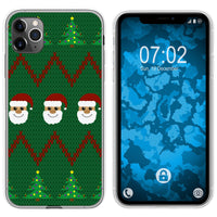 iPhone 11 Pro Silikon-Hülle X Mas Weihnachten X-Mas Sweater