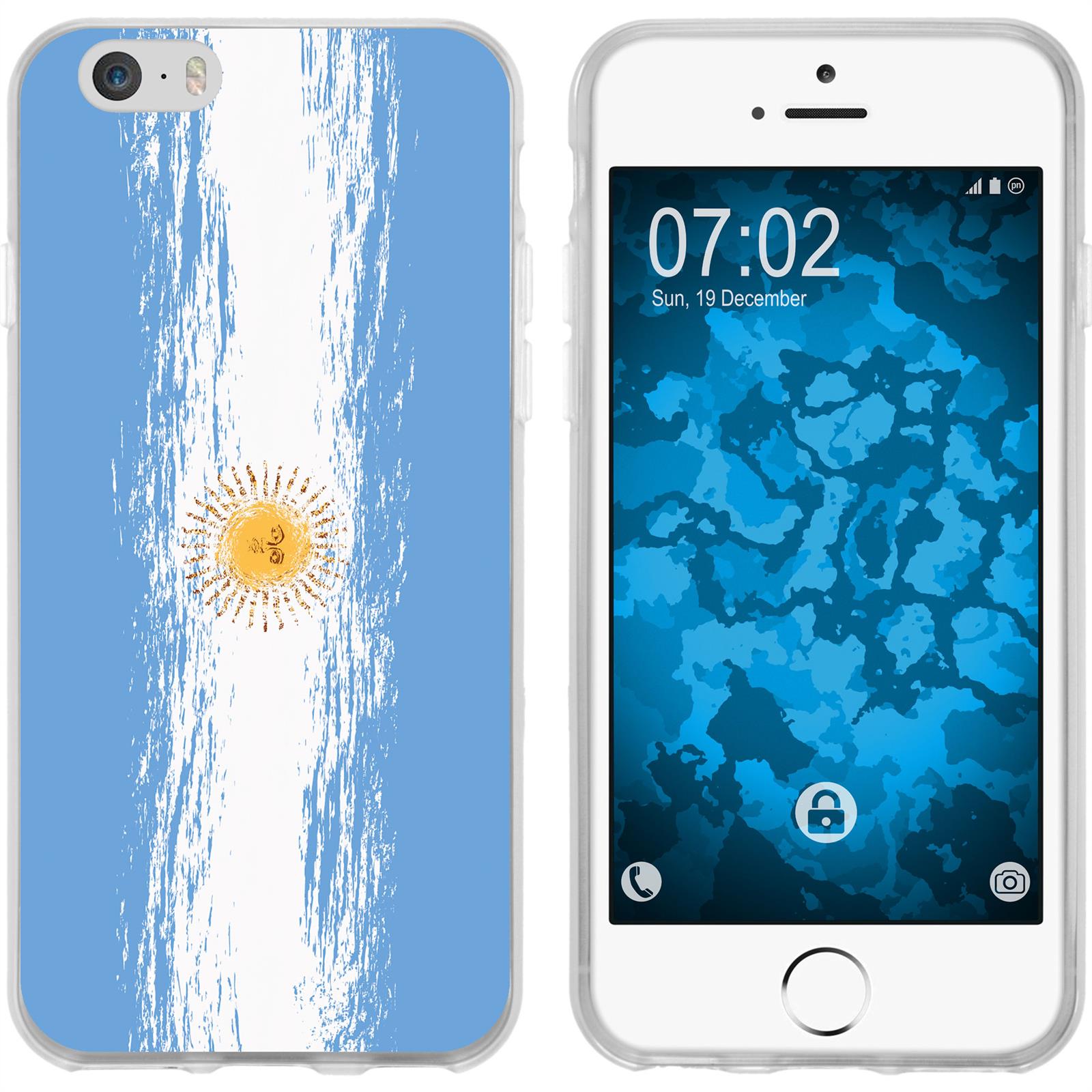 iPhone 6s / 6 Silikon-Hülle WM Argentinien M1 Case