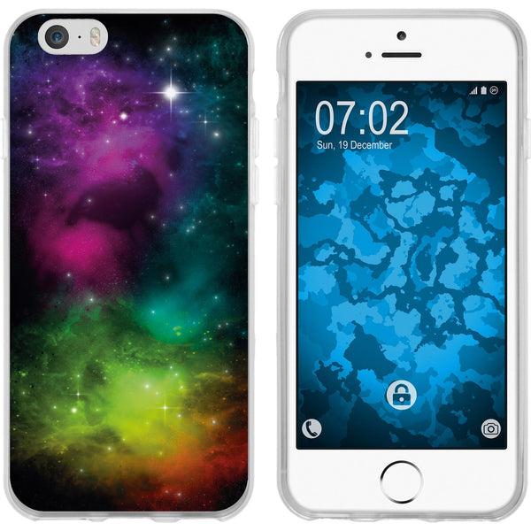 iPhone 6s / 6 Silikon-Hülle Space Starfield M7 Case