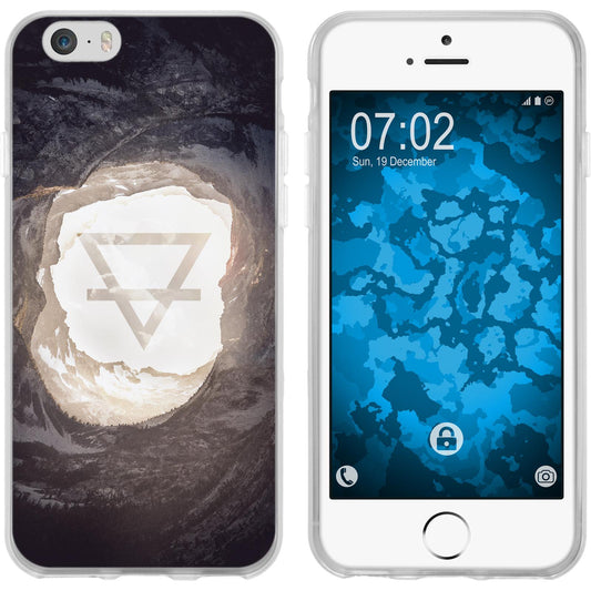 iPhone 6s / 6 Silikon-Hülle Element Erde M2 Case