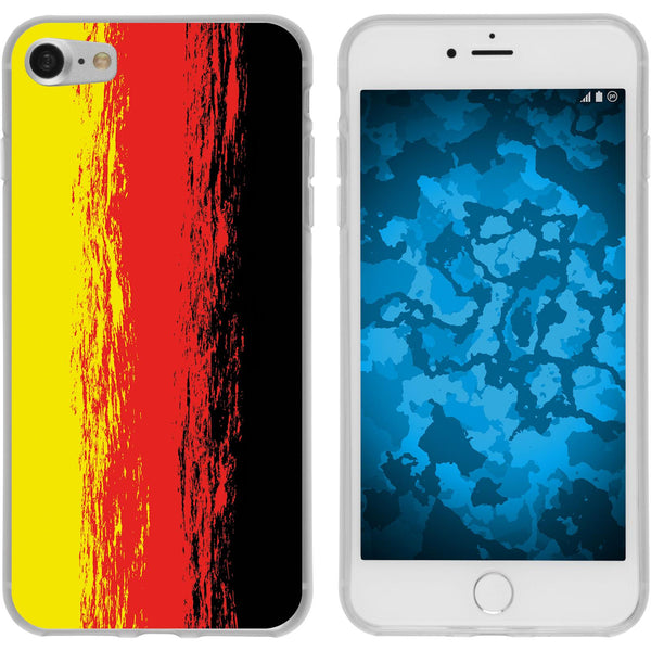 iPhone 7 / 8 / SE 2020 Silikon-Hülle WM Deutschland M6 Case