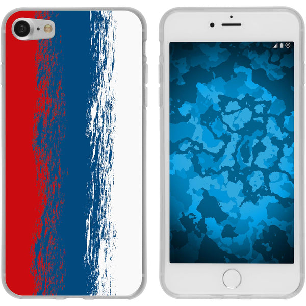 iPhone 7 / 8 / SE 2020 Silikon-Hülle WM Russland M9 Case