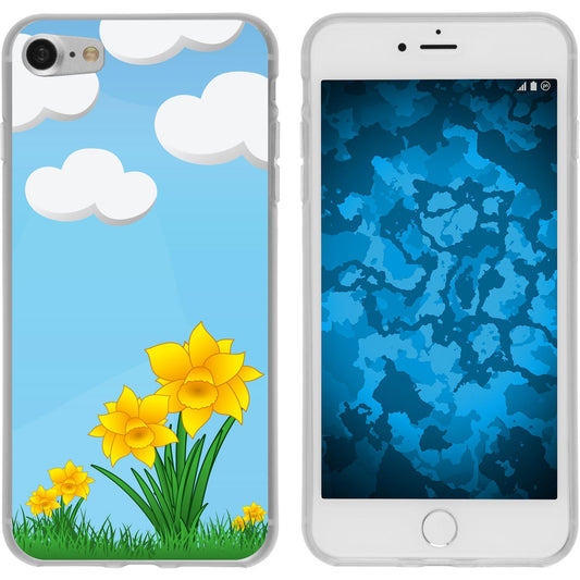 iPhone 7 / 8 / SE 2020 Silikon-Hülle Ostern M4 Case