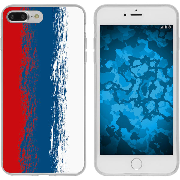 iPhone 7 Plus / 8 Plus Silikon-Hülle WM Russland M9 Case