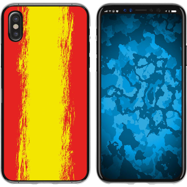 iPhone X / XS Silikon-Hülle WM Spanien M11 Case