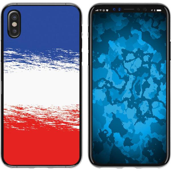 iPhone X / XS Silikon-Hülle WM France M5 Case