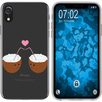 iPhone Xr Silikon-Hülle Sommer Coconuts M3 Case