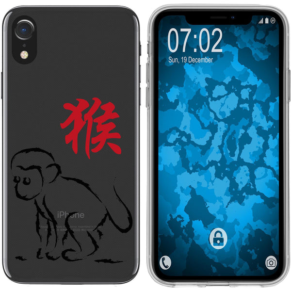 iPhone Xr Silikon-Hülle Tierkreis Chinesisch M9 Case