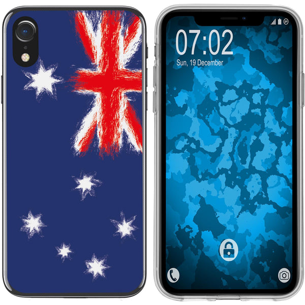 iPhone Xr Silikon-Hülle WM Australien M2 Case
